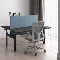 Poste de travail de bureau au design moderne, bureau intelligent électrique réglable en hauteur, écologique et durable