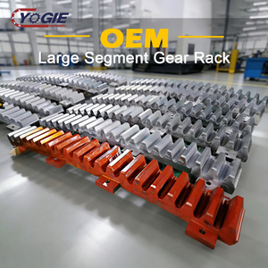 Fabricant YOGIE, nouvelle crémaillère en acier forgé haute performance sur mesure pour les équipements de construction - Product Image 2