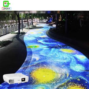 Système de jeu interactif de projection holographique 3D pour enfants, 2x3x2x6m, résolution 1920x1080, pour utilisation au sol - Product Image 1