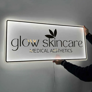 Cá nhân hoá biểu tượng chiếu sáng tùy chỉnh 3D Acrylic Backlit Logo Chất lượng cao Neon Backlit dấu hiệu tùy chỉnh 3D backlit <span class=keywords><strong>Led</strong></span> chữ ký - Product Image 6