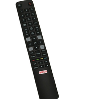 Control Remoto de TV RC802N de Código Fijo, Alta Calidad, con Batería AAA y Alcance de 10m para Uso Universal en Smart TV TCL, Venta al Por Mayor de Fábrica