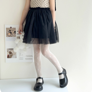 <span class=keywords><strong>Medias</strong></span> de malla <span class=keywords><strong>con</strong></span> diseño de corazones para bebés y niñas, pantimedias transpirables de rejilla, <span class=keywords><strong>medias</strong></span> finas estampadas de princesa para verano - Product Image 3