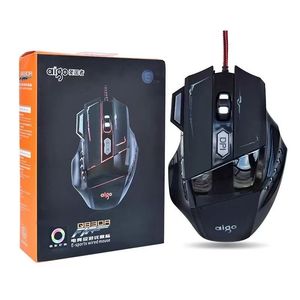 Aigo Q830A Wired Gaming <b>Mouse</b> 12 Buttons RGB Backlit Optical Right Hand Ergonomic E-Sports <b>Mouse</b> - Product Image 5