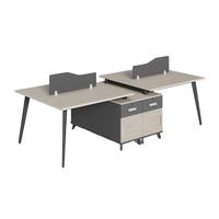 Meubles de bureau modulaires en bois table de personnel de direction de 1.2 mètres bureau d'ordinateur
