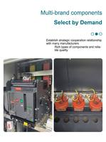 Transformateur de sous-station de type boîtier 10 kV, style européen-américain, 630/800 kVA, appareillage complet haute-basse tension