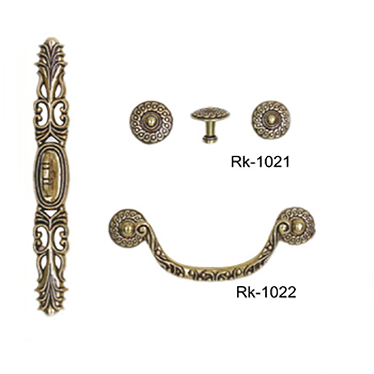 Высококачественная латунная ручка Zamak в бронзовой ручке