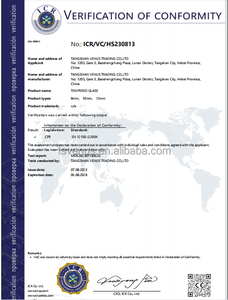 5MM 6MM 8MM 10MM 12MM Verre trempé dépoli décoratif clair - Product Image 5
