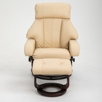 Fauteuil inclinable confortable en cuir synthétique, couleur personnalisable, non tissé