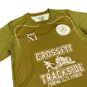 Vente en gros Maillot de football en maille respirant Maillot de football personnalisé vintage pour hommes - Product Image 3