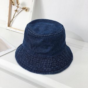 Chapeau Bob Unisexe Classique en Stock pour la Vente en Gros – Polyester/Coton Denim, Protection Solaire, Pêche & Ski, Personnalisable - Product Image 4