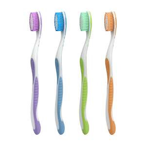 Cepillo <span class=keywords><strong>de</strong></span> Dientes para Adultos con Cerdas Medianas y Limpiador <span class=keywords><strong>de</strong></span> <span class=keywords><strong>Lengua</strong></span>, Varios Colores, Empaque Personalizable - Product Image 1