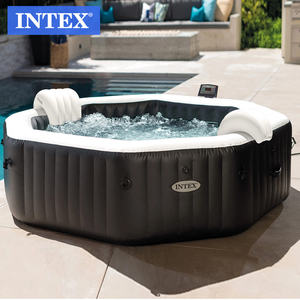<span class=keywords><strong>INTEX</strong></span> 28458 Jacuzzi Inflable Portátil Octagonal de 201*201*71cm con Sistema de Saneamiento de Agua Salada <span class=keywords><strong>Pure</strong></span> <span class=keywords><strong>Spa</strong></span> - Product Image 2