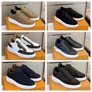 Sneakers de course pour hommes, gris, inspirées du basketball, avec logo personnalisé |   Semelle intermédiaire en TPU, tige en EVA, poids léger, toutes saisons, plateforme épaisse - Product Image 2