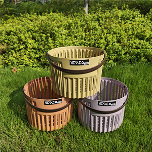 Panier de rangement en plastique YENEO, rond, écologique, pour usage domestique sur table - Product Image 2