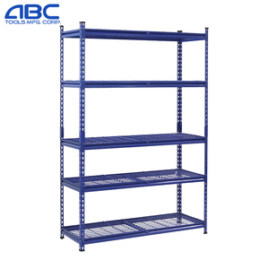 Estanterías de Alta Calidad para Trabajo Mediano, 300 kg, Estantes de Hierro Angular, Sin Tornillos, Estanterías de Almacenamiento para Almacén y Garaje con Estante de Malla - Product Image 3