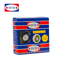 ECQ Electric AC 220v 120x120x38mm Hitam Chassis Server Aliran Udara Sumbu Ganda 109R1212H1011 Kipas Pendingin Aksial