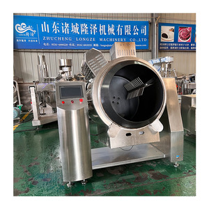 <span class=keywords><strong>Robot</strong></span> de Cocina Giratorio Antiadherente para Tiras de Carne a Gas/Eléctrico, Máquina Automática para Cocinar Fideos con Agitación para Cocina Central - Product Image 2