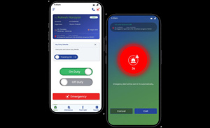 Application de sécurité mobile QR-Patrol, suivi GPS, gestion des patrouilles, compatible Internet, MAC/Linux, fonction SOS - Product Image 3