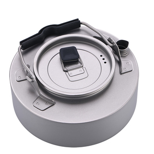 Bouilloires et Théières Chinoises en Titane 0.6L/1L – Bouilloire Portable pour Café, Camping, Randonnée, Pique-nique, Barbecue en Extérieur - Product Image 3