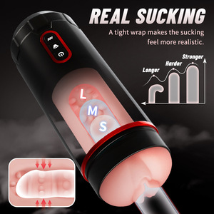 Copa de Masturbación Masculina BANSEY Realistic Flesh 3D Tunnel, 100% Impermeable, Succión Oral Intensa, Máquina de Soplo Automática - Product Image 3
