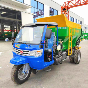 Esparcidor de estiércol de doble disco de 4 m con descarga trasera, bomba de control hidráulico y caja de engranajes <span class=keywords><strong>para</strong></span> aplicación de fertilizantes en invernaderos y viñedos - Product Image 4