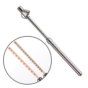 Manómetro <span class=keywords><strong>de</strong></span> aire <span class=keywords><strong>de</strong></span> alta resistencia personalizado, manómetro <span class=keywords><strong>de</strong></span> presión <span class=keywords><strong>de</strong></span> neumáticos <span class=keywords><strong>de</strong></span> Gage <span class=keywords><strong>de</strong></span> servicio automático, con doble cabezal recto a pie - Product Image 3