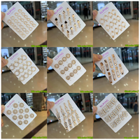 Lo Último en Joyería XUPING Venta al Por Mayor de Todo Tipo de Aretes de Moda para Mujer con Circonita y Baño de Oro de 18K