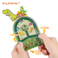 Mini Handheld Flipperkast Spel Marmeren Doolhof Speelgoed voor Kinderen Kerst Kousvullers Goodie Bag Vullers Carnaval Prijzen Bulk