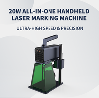 Mesin Penanda Laser Genggam Multi Platform 20W dengan Konektivitas WiFi USB untuk Windows Mac IOS Android