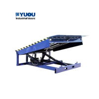 Dispositif de levage hydraulique fixe pour conteneurs d'entrepôt Rite Hite, pour niveleur de quai de camion
