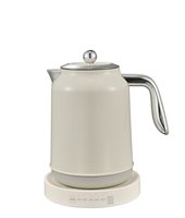 Bouilloire Électrique en Acier Inoxydable 1,7 L, Chauffe-Eau Domestique Anti-Ébullition à Sec avec Arrêt Automatique, pour Cuisine