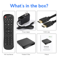 Elebao X3 PLUS RK3528 WiFi6 Mini Tx Super 6K 4 Go de RAM 32 Go 4K Adroid Décodeur 8K Android 13 Smart Android TV Box pour TV