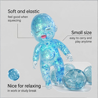 Jouet anti-stress NovaCross Creative TPR à presser et lâcher : Ugly Doll Squeezer, jouet anti-stress en maltose
