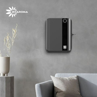 Diffuseur d'arômes électrique sans eau Bxaroma Hvac à fixation murale, 500 ml, en plastique, usage commercial, contrôlé par application, garantie 1 an