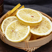 Citron lyophilisé le plus vendu, citron séché FD, fruit congelé, fruit lyophilisé pour boisson au thé au citron