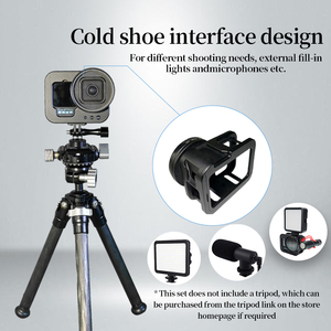 Muestras gratis <span class=keywords><strong>precio</strong></span> de fábrica personalizado OEM diseño funda protectora para <span class=keywords><strong>GoPro</strong></span> <span class=keywords><strong>Hero</strong></span> 11 <span class=keywords><strong>Hero</strong></span> 10/<span class=keywords><strong>9</strong></span> negro, marco de carcasa de Metal de puerta trasera - Product Image 3