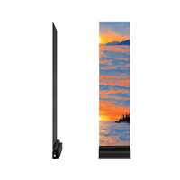Pantalla LED Holográfica Transparente para Interiores/Exteriores P6.25 de Alto Brillo, Doble Cara, 1080P, Adobe RGB 98%, Garantía de 5 Años