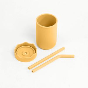Vasos de Silicona para Bebés, Libres de BPA, Grado Alimenticio, con Pajita, para Entrenamiento de Bebés y Niños Pequeños, Novedad 2026 - Product Image 5