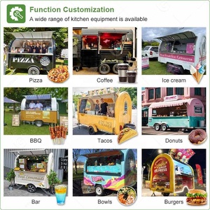 Caravana de Restaurante Shawarma, Carrito de Helados, Salón de Uñas Móvil al Aire Libre, Camión de Limonada, Carro de Comida - Product Image 4