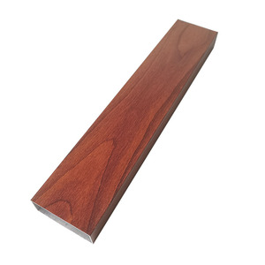 Boîte en Aluminium série 6000, profilé rectangulaire, Grain de bois/profilé <span class=keywords><strong>carré</strong></span> en Aluminium, <span class=keywords><strong>Tube</strong></span> en Aluminium <span class=keywords><strong>50x50</strong></span> / 20x20 - Product Image 5