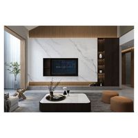 Sin pegamento Sin plástico Sin formaldehído Nuevo material Quickstone Panel de pared para oficina en casa