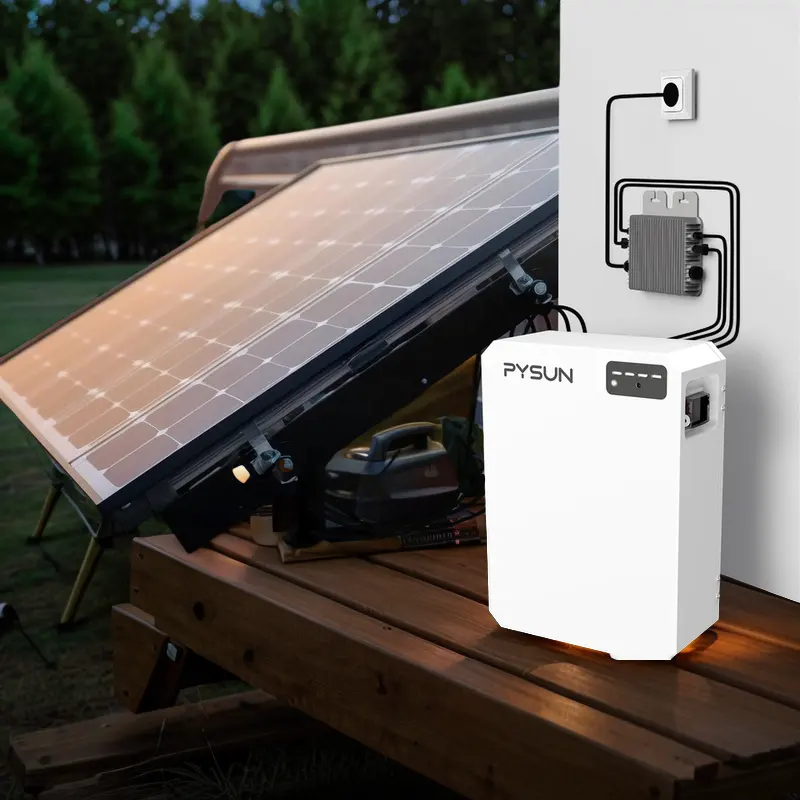 PYSUN 1KW PowerS tream Balkon Solarmodule Einstellbare Plug & Play 600W-800W Plant Solarmodule für den Balkon gebrauch