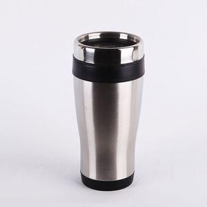 Vaso Promocional Personalizado con Logotipo de 450 ml, Taza de Viaje Portátil para Auto, Vaso de Acero Inoxidable Grabado con Láser, Fabricante, Gran Venta - Product Image 3