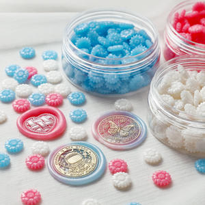 Granulés de cire à cacheter Suidis Sunflower 60g, séchage rapide, fournitures d'artisanat - Product Image 2