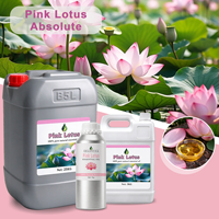 Huile essentielle absolue de fleur de lotus rose pour cosmétiques - Extrait botanique 100% pur et naturel de qualité supérieure |   Prix de gros 1 kg