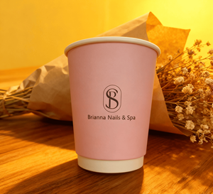 Gelas Kertas Kopi Sekali Pakai Dinding Ganda 12oz 16oz untuk Cafe Grosir, Desain Logo Kustom, Berbagai Ukuran - Product Image 2