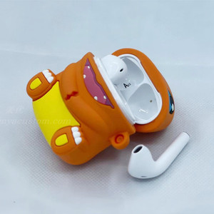 Funda de silicona suave con forma de juguete para <span class=keywords><strong>Airpods</strong></span> Pro Apple <span class=keywords><strong>airpods</strong></span> 1/2, funda para auriculares para <span class=keywords><strong>Air</strong></span> Pods Pro 3 - Product Image 4