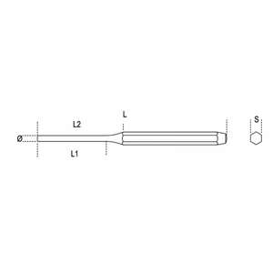 เบต้า-000310010 PIN punches (Multi-Pack)-8014230020112ค้อนและสิ่วตัดข้ามสิ่วและ punches PIN - Product Image 2