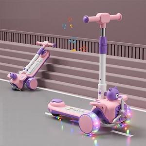 Patinete Plegable 2026 con Luces y Música para Niños de 3 a 6 y de 6 a 12 Años - Product Image 2