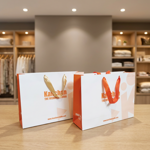 High Quality Luxury Paper <b>Gift</b> <b>Bags</b> Wholesale Custom Printed Carry <b>Bags</b> for Retail Shopping Wedding Favors and Brand Promotion - Product Image 3